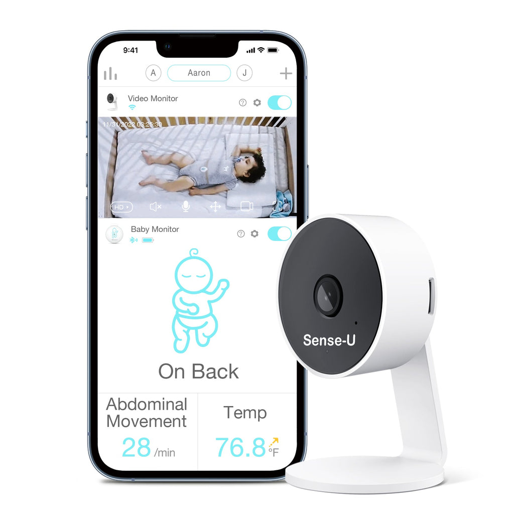 Sense-U AI Indoor Baby Monitor Camera with App