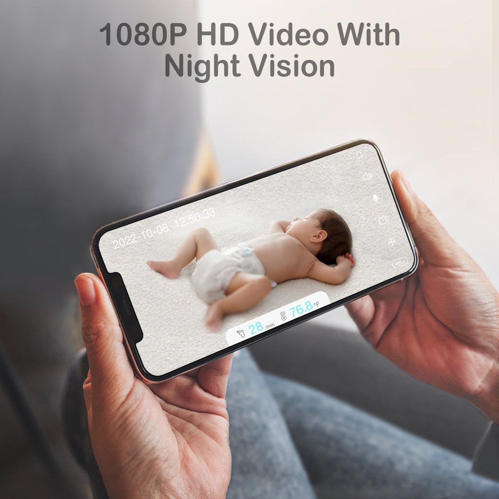 Sense-U AI Indoor Baby Monitor Camera with App