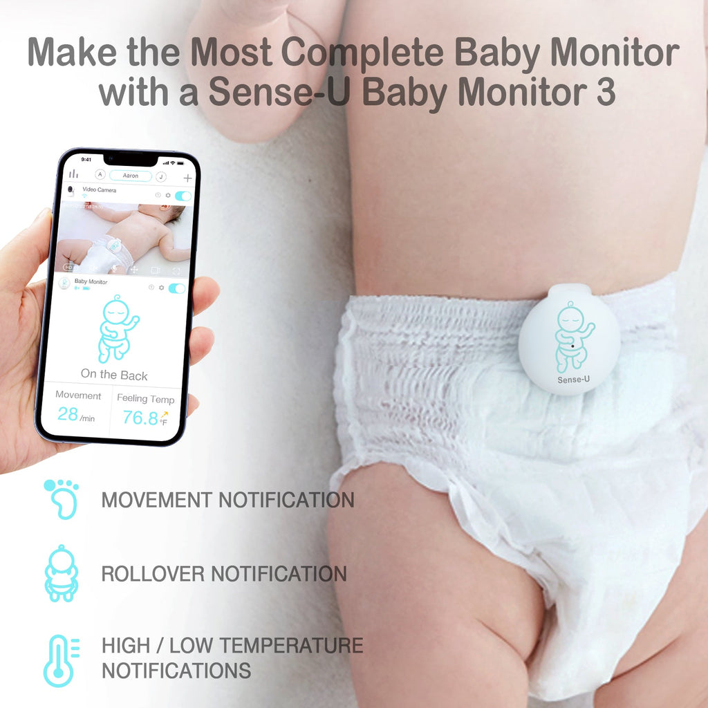 Sense-U AI Indoor Baby Monitor Camera with App